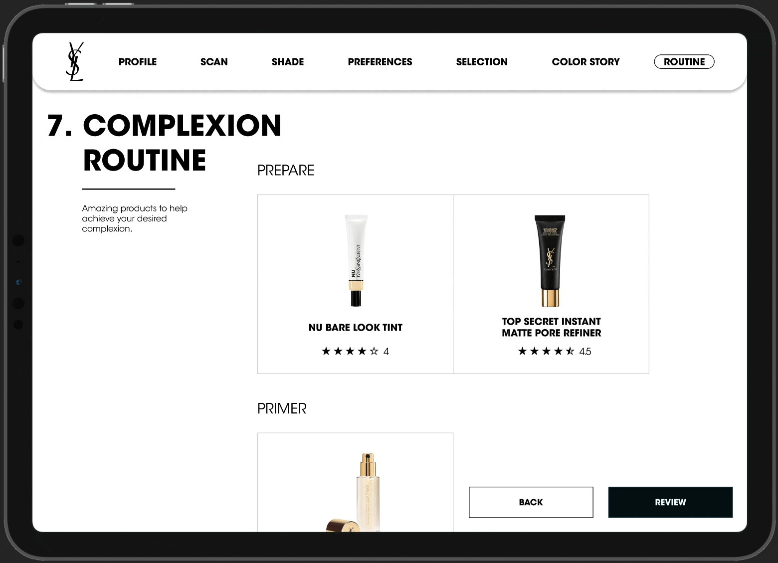 Shade Finder AI - Complexion Routine