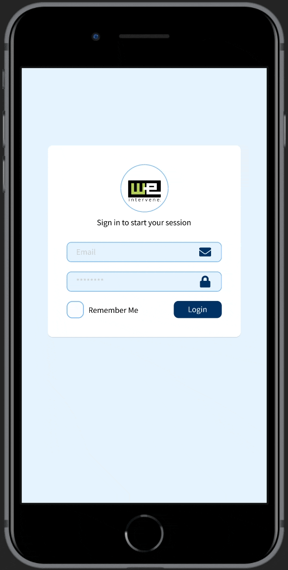 We Intervene - Mobile User Onboarding